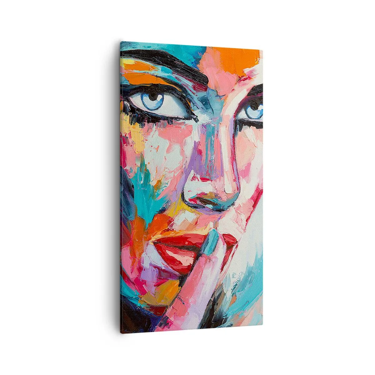 Bild auf Leinwand - Leinwandbild - Unser erstes Geheimnis - 55x100 cm