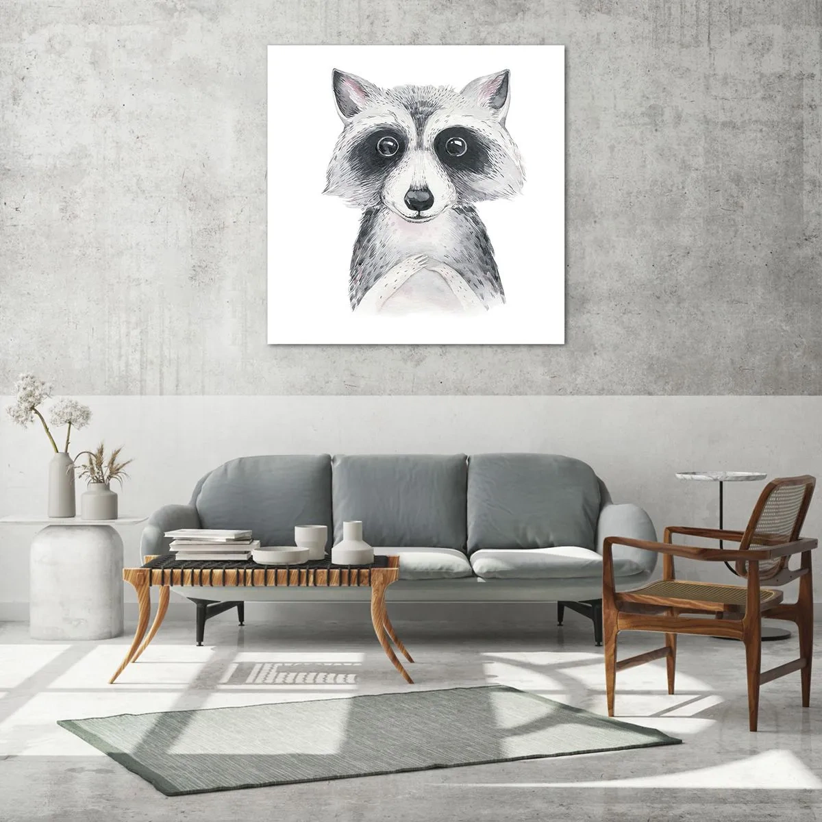 Glasbild - Bild auf glas - Ein Moment zum Bewegen - 60x60 cm