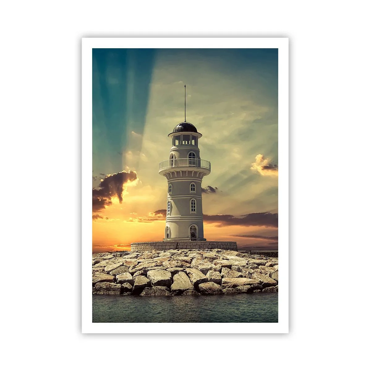 Poster - Licht - Gut - Schönheit - 70x100 cm