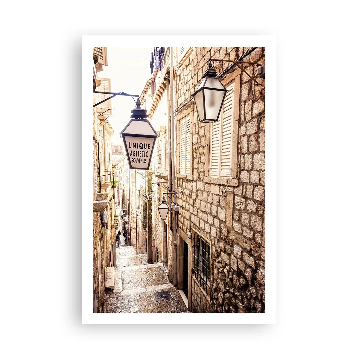 Poster - Bezaubernde Gasse - 61x91 cm