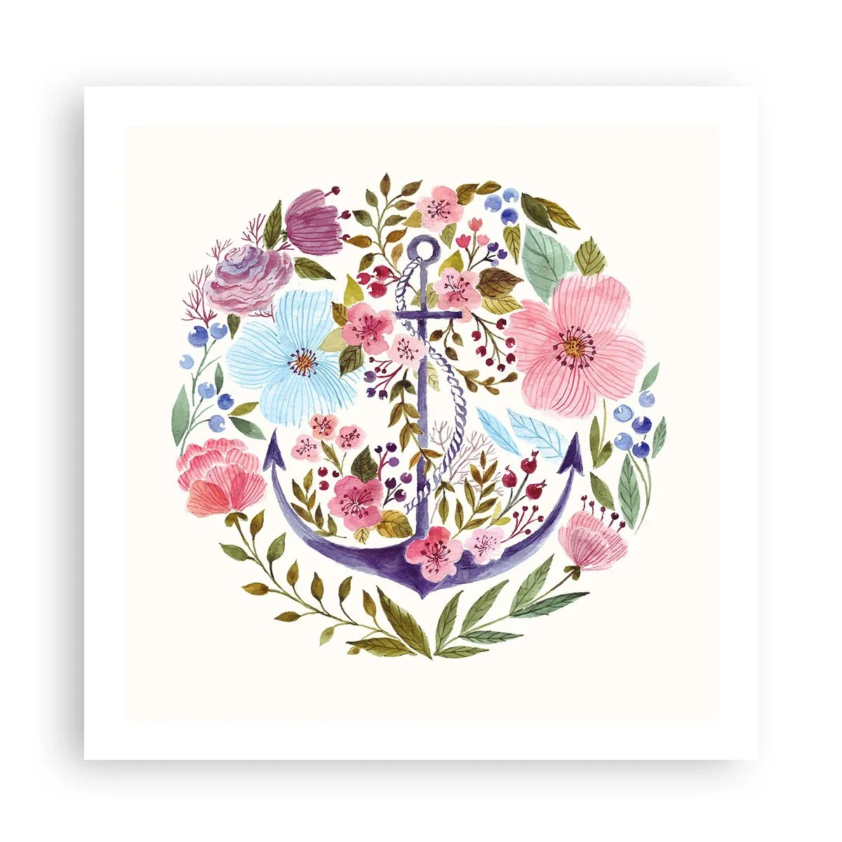 Poster - Guter Traum eines Seemanns - 60x60 cm