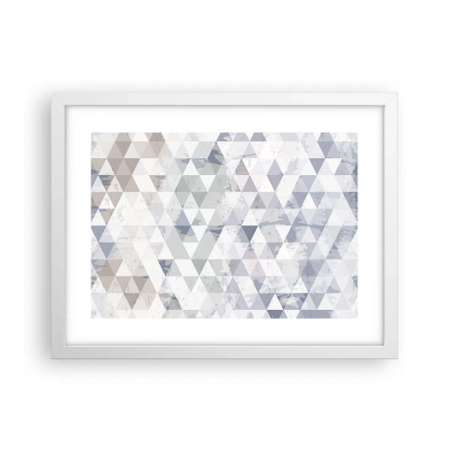 Poster in einem weißen Rahmen - Im Rhythmus auf drei - 40x30 cm