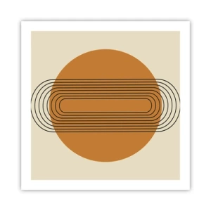 Poster - Perfekter Plan - 60x60 cm