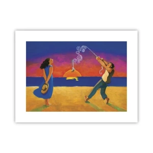 Poster - Mehr als ein Sternchen vom Himmel - 40x30 cm