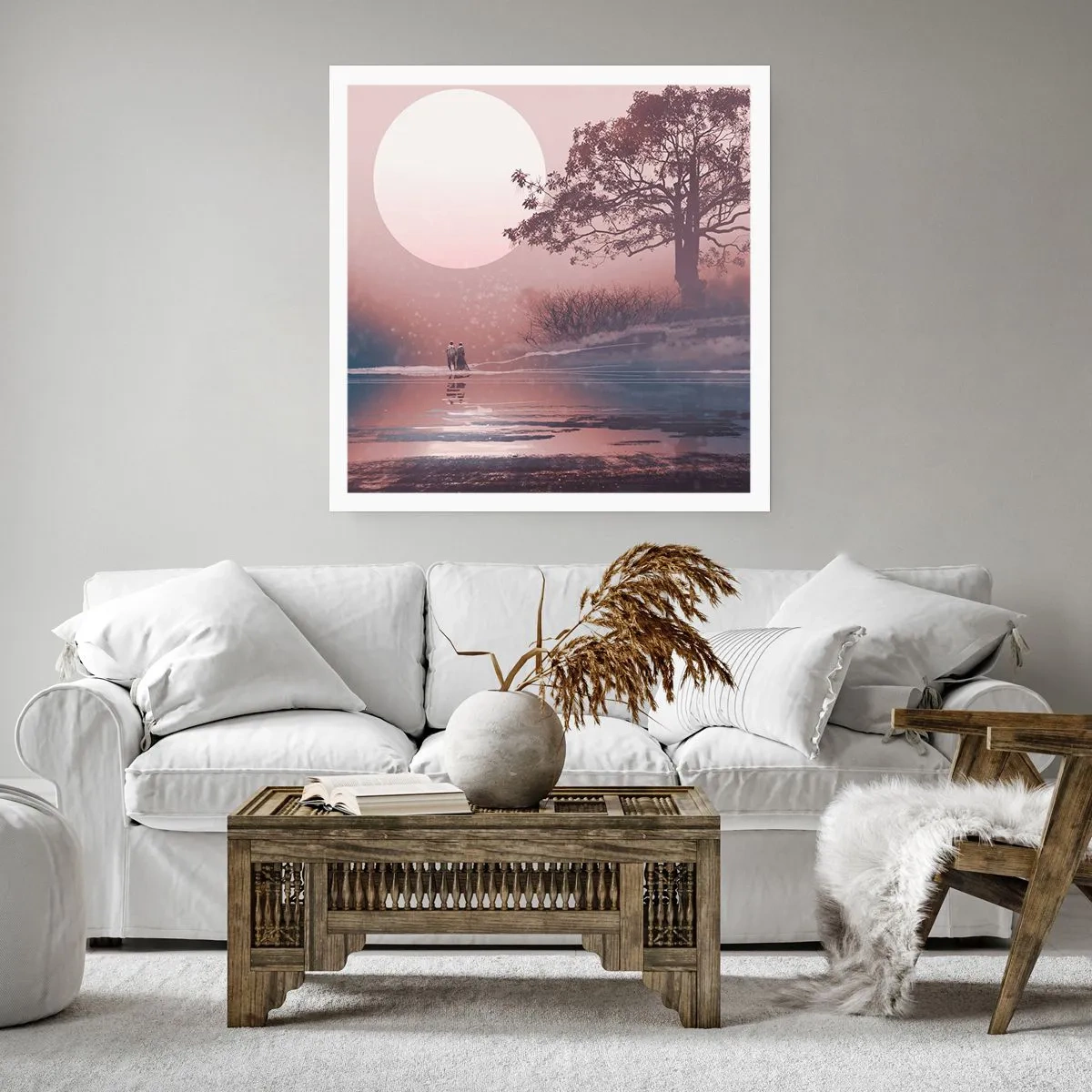 Poster - Wunder der Nacht - 60x60 cm