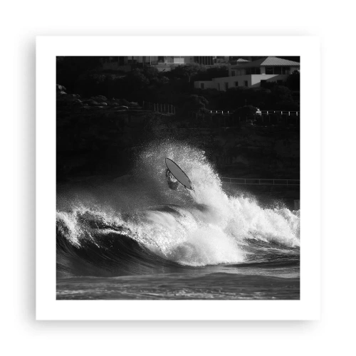 Poster - Herausforderung angenommen! - 50x50 cm