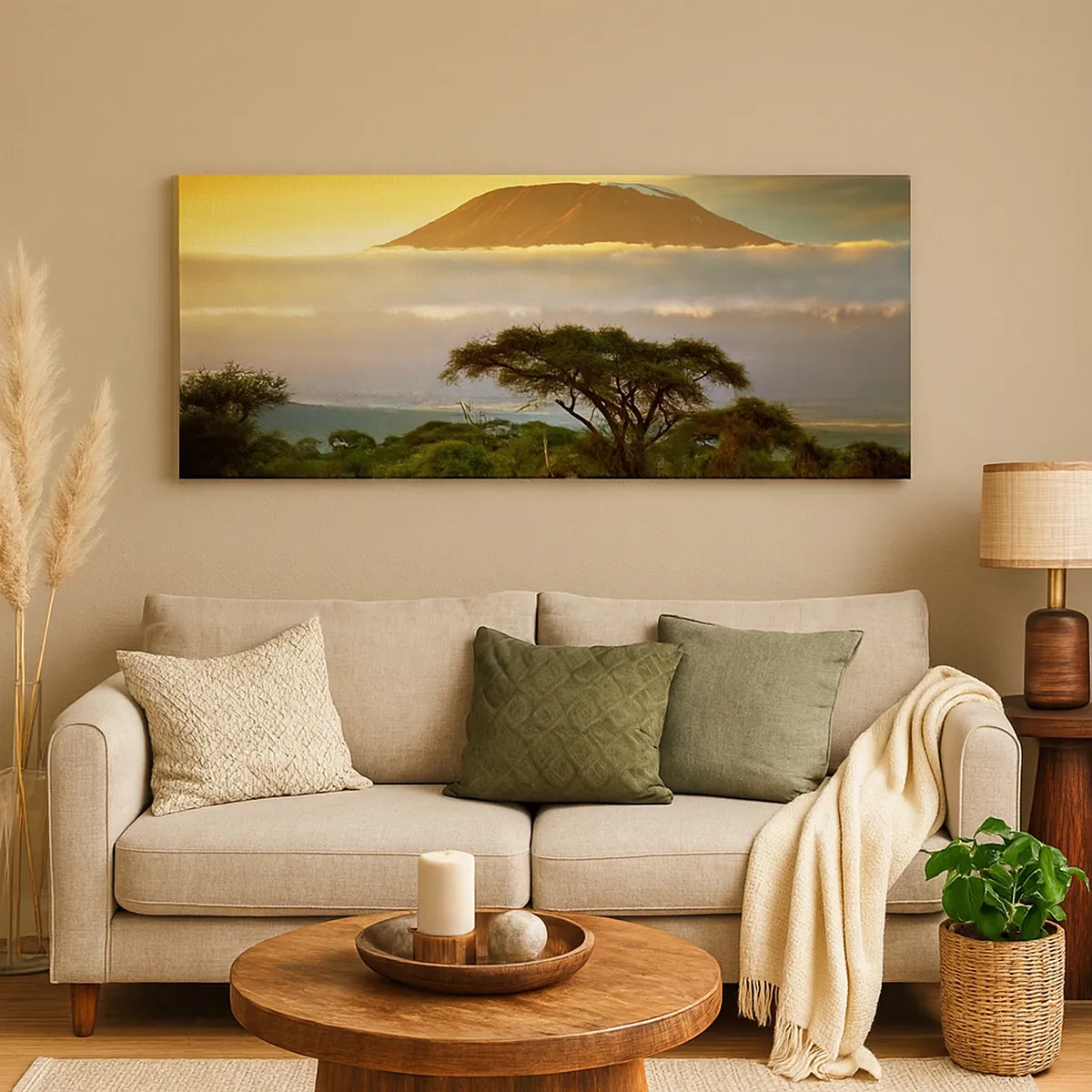 Bild auf Leinwand - Leinwandbild - Ein Reisetraum - 30x30 cm