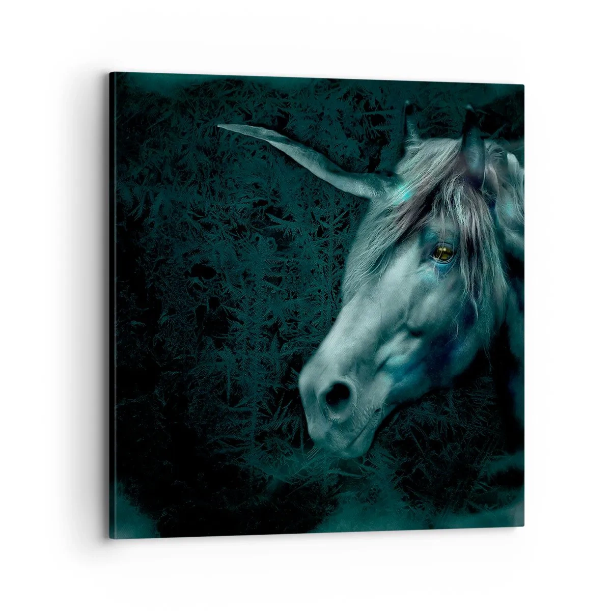 Bild auf Leinwand - Leinwandbild - In einem Märchenwald - 70x70 cm