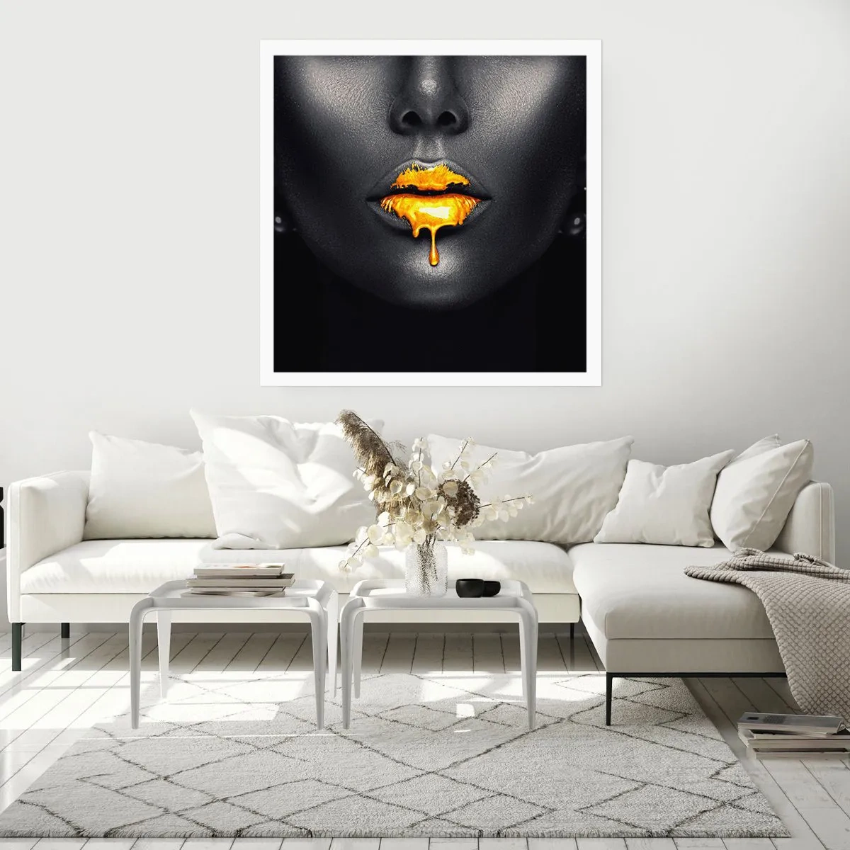 Poster - Goldmaul - 30x30 cm