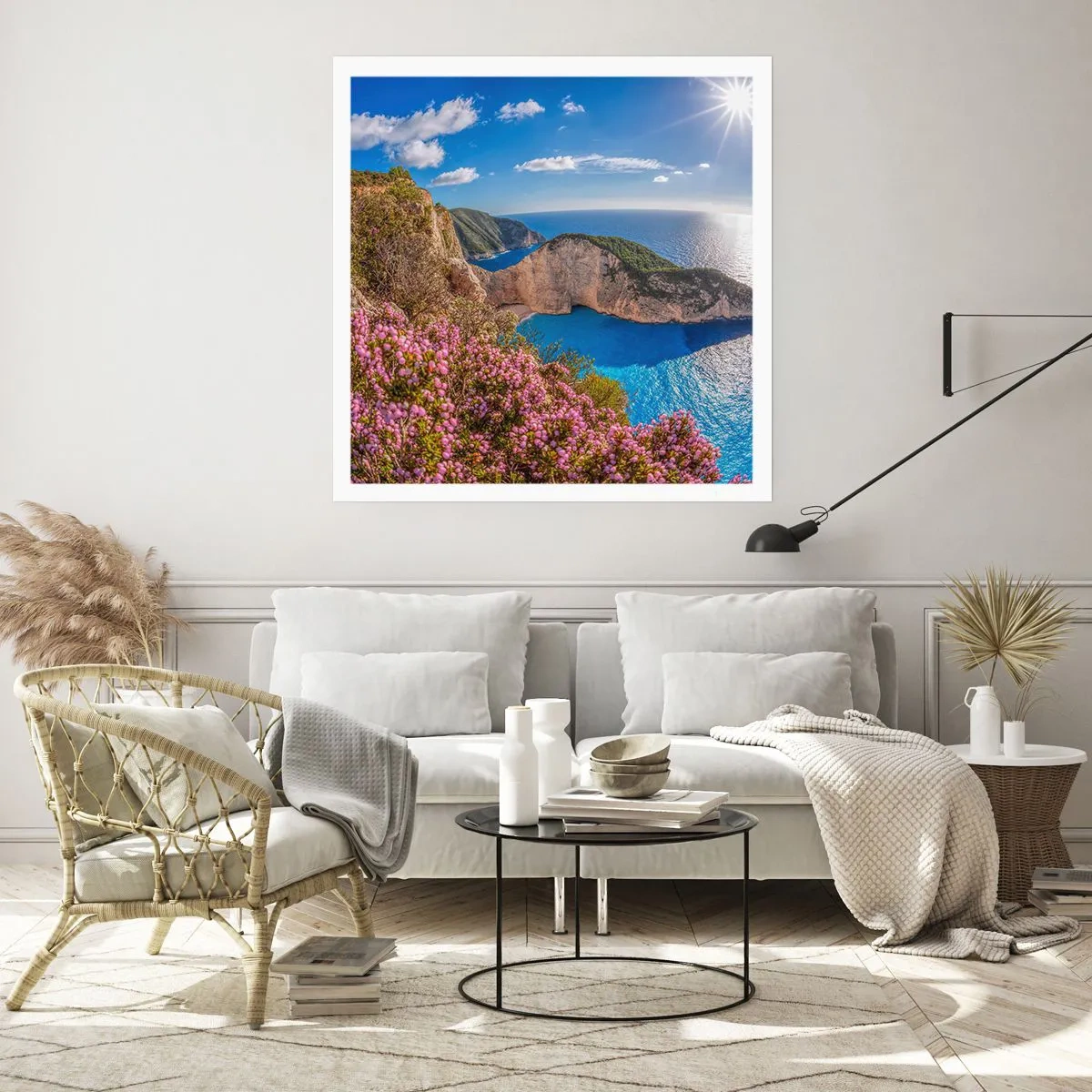 Poster - Mein toller Griechenlandurlaub - 60x60 cm