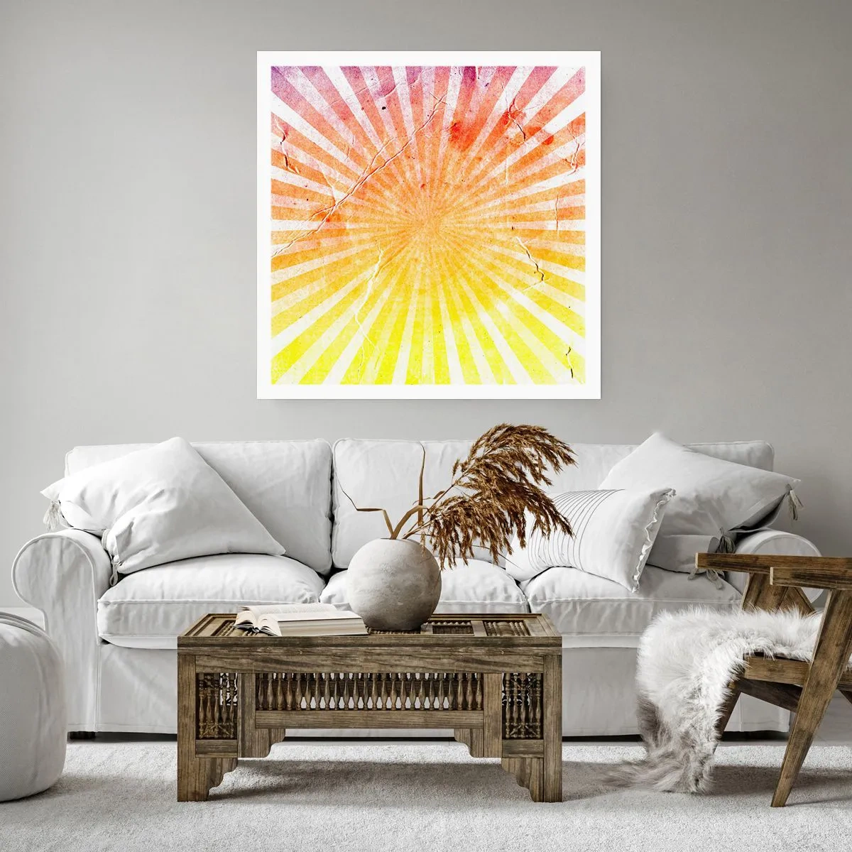 Poster - Sonnenaufgänge und Sonnenuntergänge - 30x30 cm