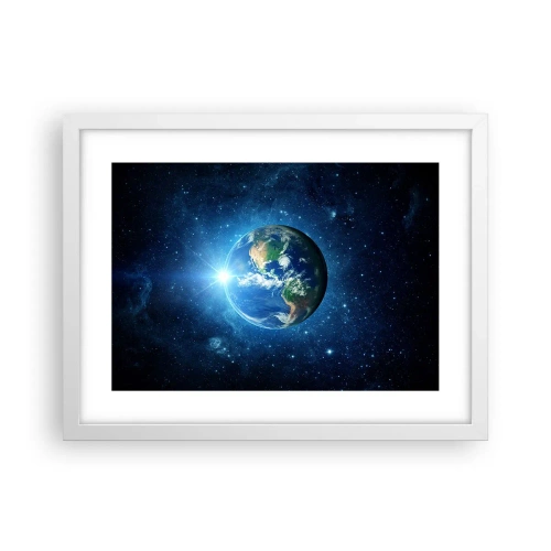 Poster in einem weißen Rahmen - Wir sind im Himmel - 40x30 cm