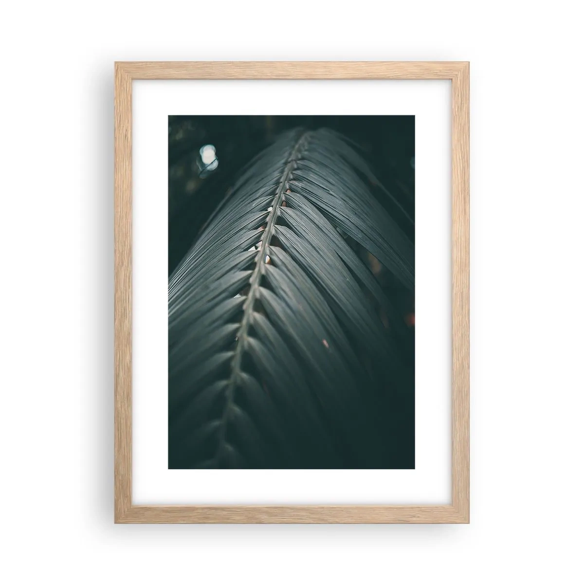 Poster in einem Rahmen aus heller Eiche - Die Präzision der Natur - 30x40 cm