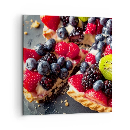 Bild auf Leinwand - Leinwandbild - Dolce Vita! - 50x50 cm