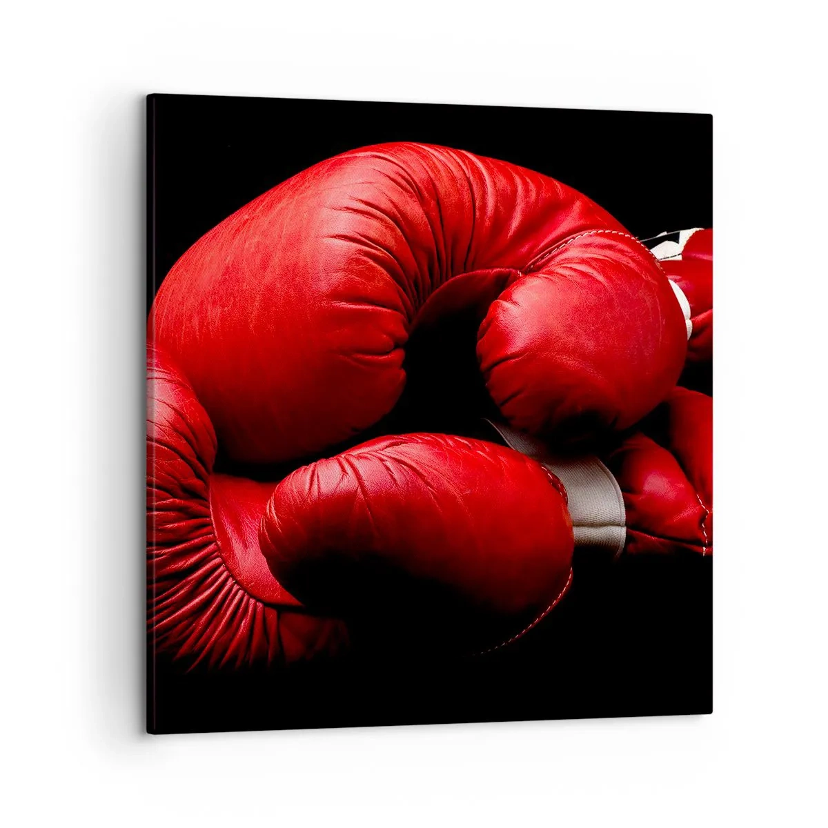 Bild auf Leinwand - Leinwandbild - Die Emotionen des Kampfes liegen hinter uns - 50x50 cm