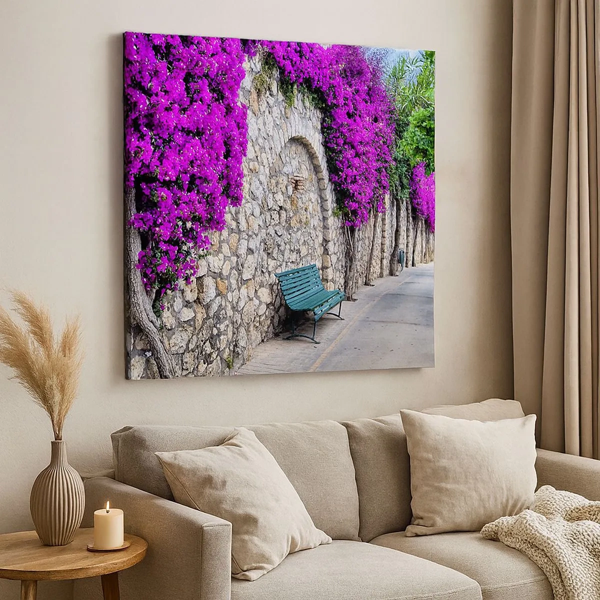 Bild auf Leinwand - Leinwandbild - Lass uns so schnell wie möglich treffen - 30x30 cm