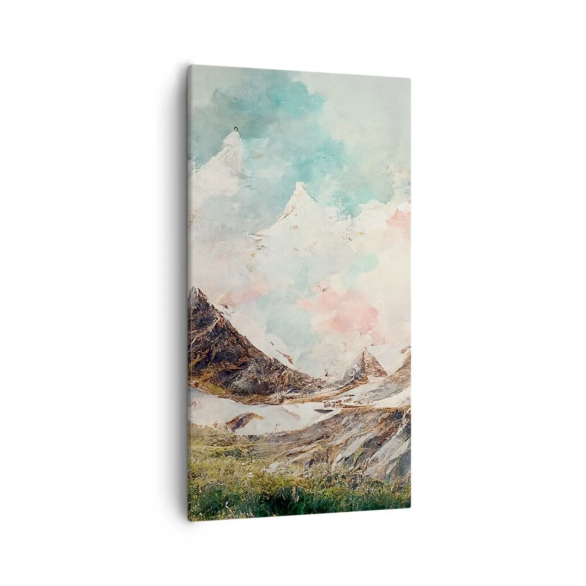 Bild auf Leinwand - Leinwandbild - Felsklingen - 55x100 cm