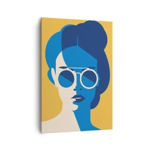 Bild auf Leinwand - Leinwandbild - Urlaubslook - 70x100 cm