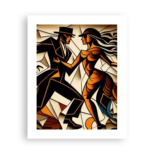 Poster - Tanz der Passion und Leidenschaft - 40x50 cm