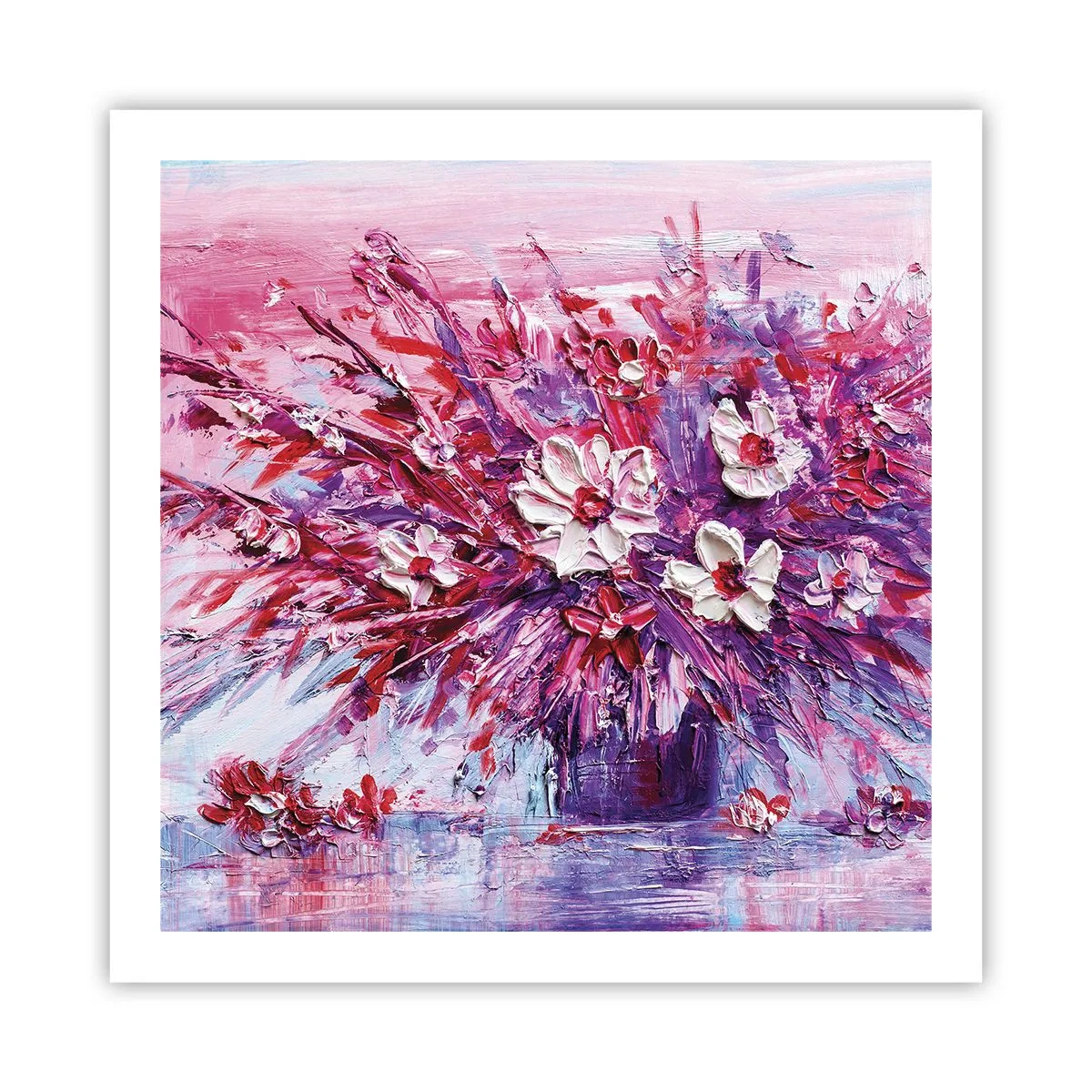 Poster - Unschuld und Leidenschaft - 60x60 cm