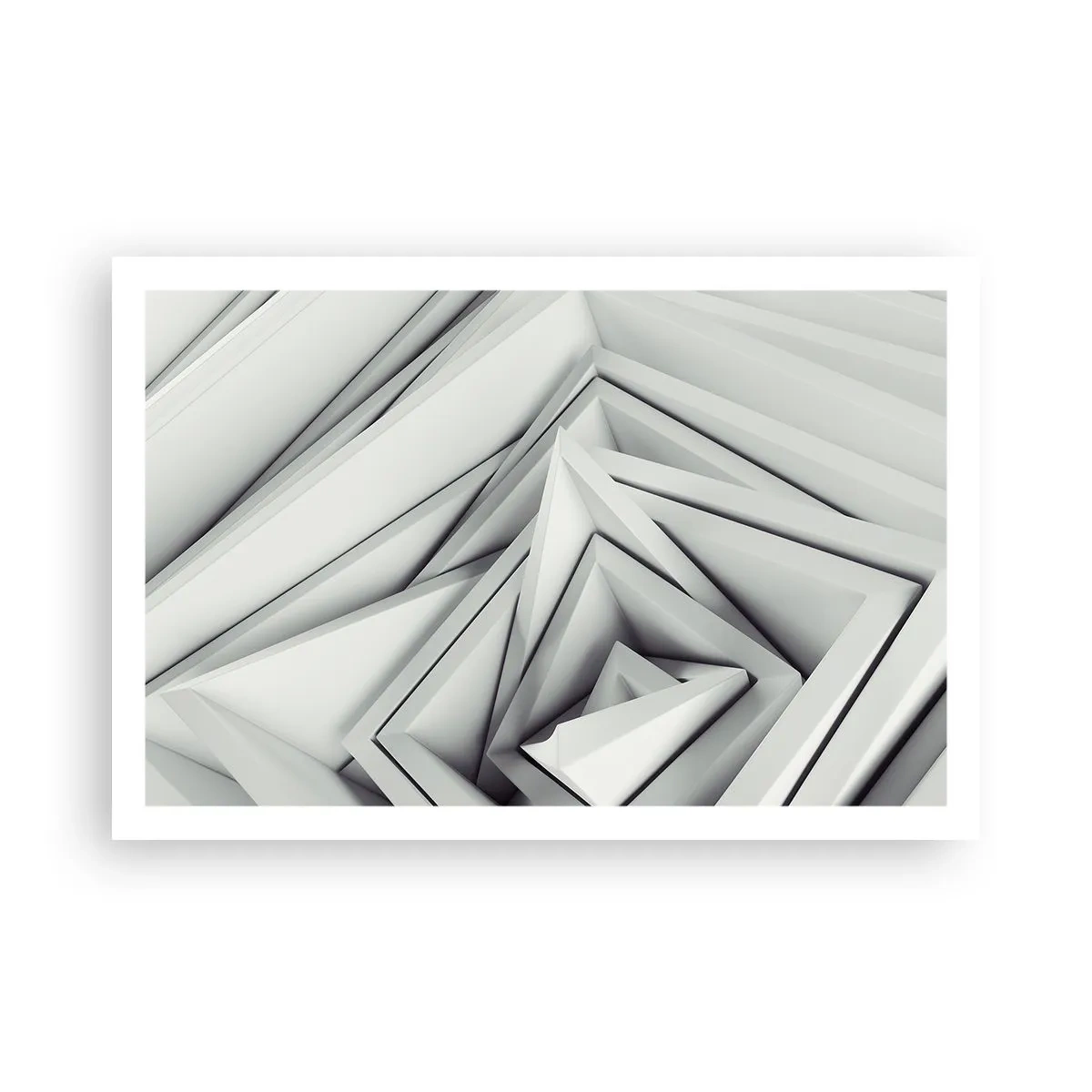 Poster - Spitzwinklige Knospen - 91x61 cm