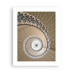 Poster - Im Inneren der Muschel - 40x50 cm