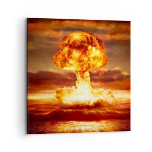 Bild auf Leinwand - Leinwandbild - Und das Ende wird kommen - 70x70 cm