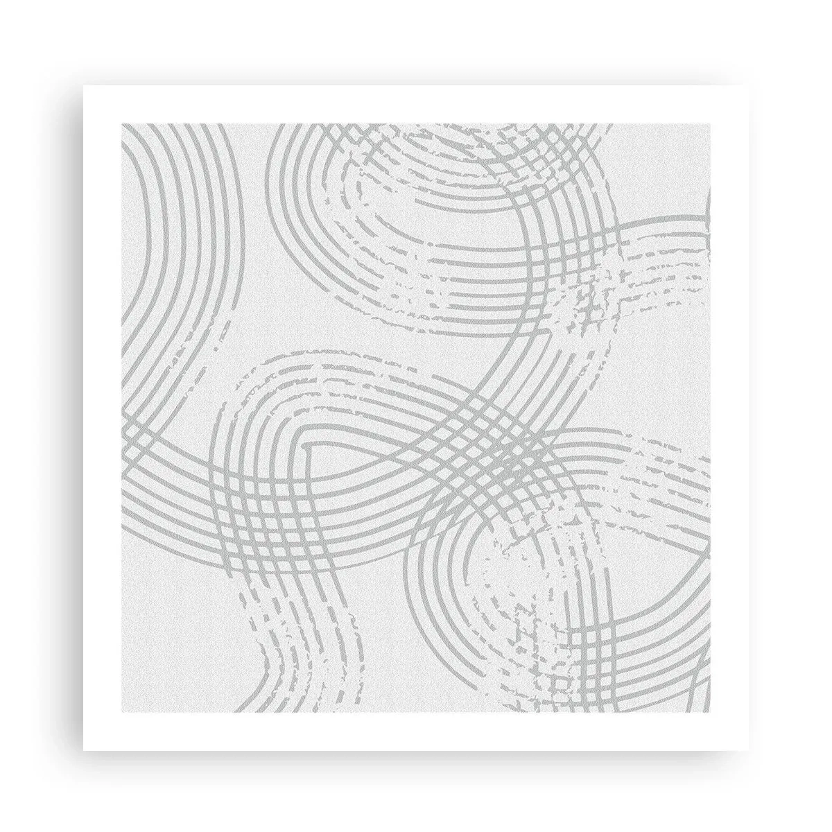 Poster - Es gibt keinen einfachen Weg - 60x60 cm