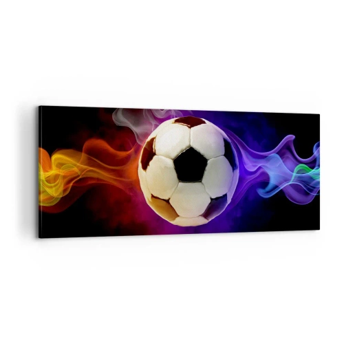 Bild auf Leinwand - Leinwandbild - Die magische Kraft des Spiels - 100x40 cm