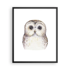 Poster in einem schwarzem Rahmen - Schau mir in die Augen - 40x50 cm