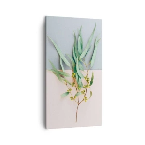 Bild auf Leinwand - Leinwandbild - Pastellige Subtilität - 45x80 cm