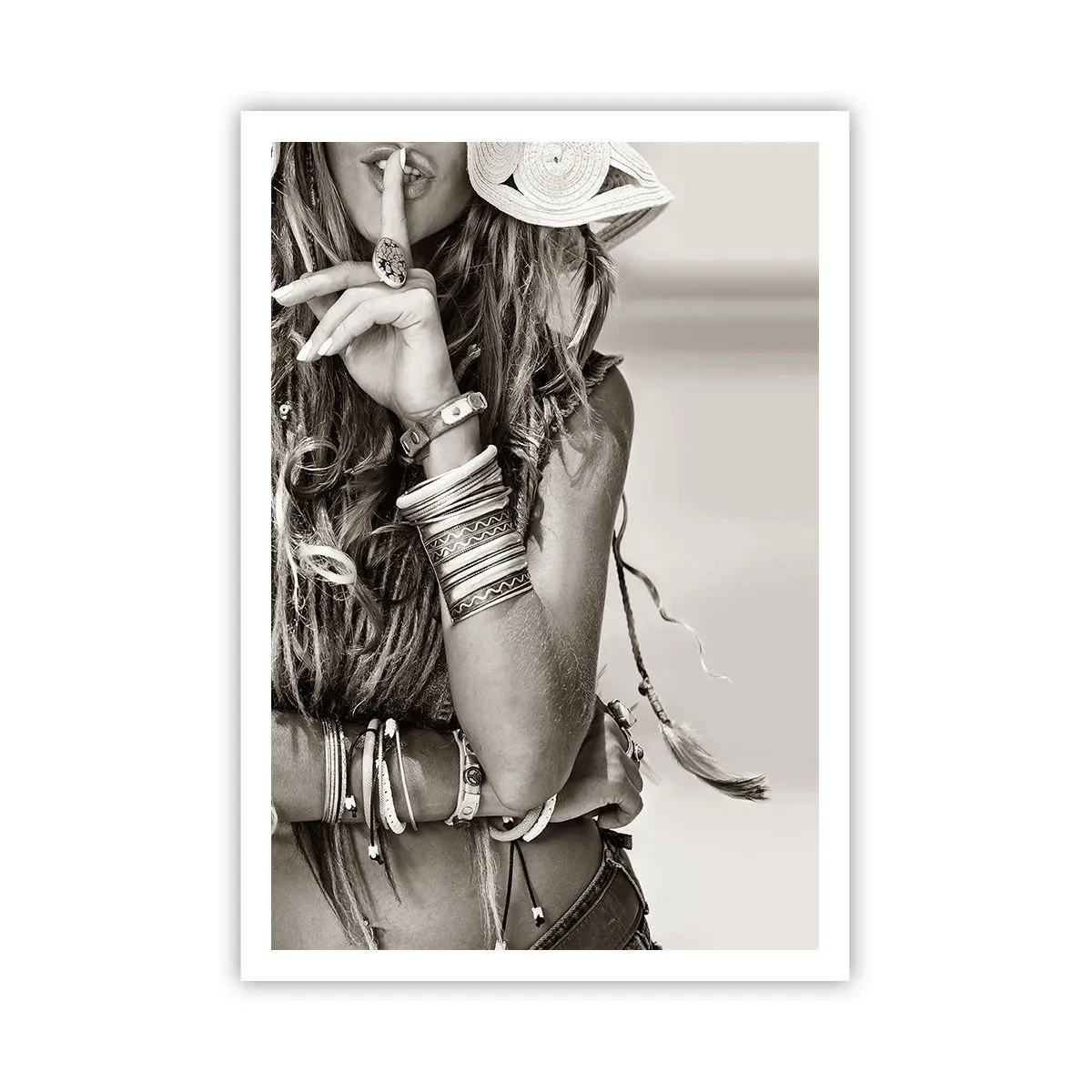 Poster - Wieso ein Mädchen - 70x100 cm