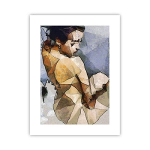 Poster - Ganz im Sinne des Kubismus - 30x40 cm