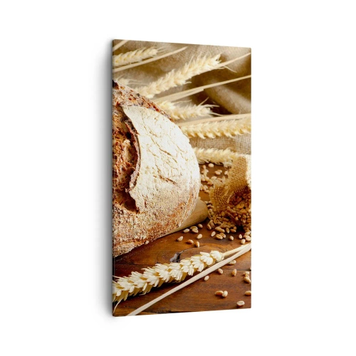 Bild auf Leinwand - Leinwandbild - Appetitanregend, duftend, knackig - 45x80 cm