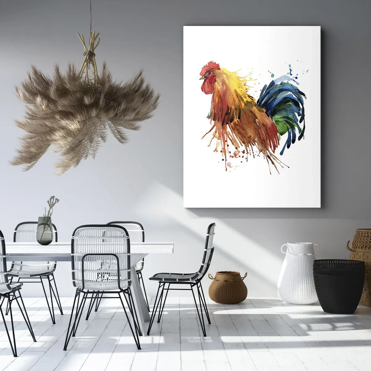 Bild auf Leinwand - Leinwandbild - Königliches Gewand, königlicher Stolz - 55x100 cm