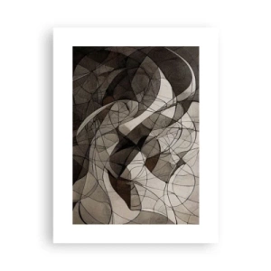 Poster - Zirkulation von Erdfarben - 30x40 cm