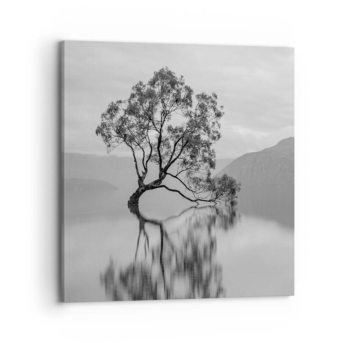 Bild auf Leinwand - Leinwandbild - Es gibt so ein Land - 70x70 cm