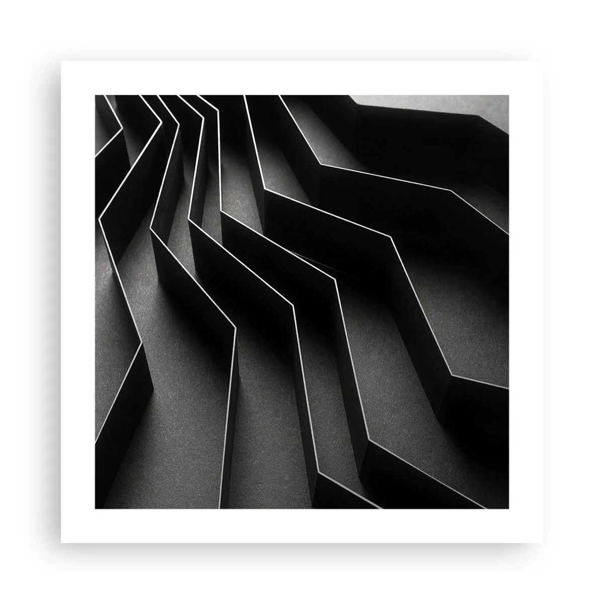 Poster - Räumliche Ordnung - 50x50 cm