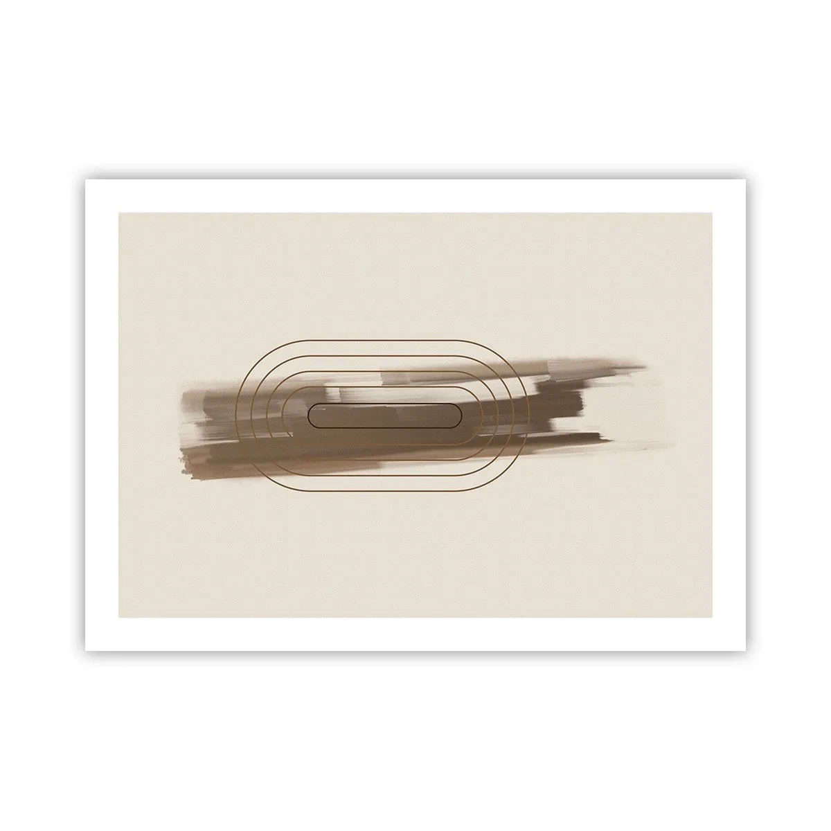 Poster - Ein Hauch von Grau - 70x50 cm