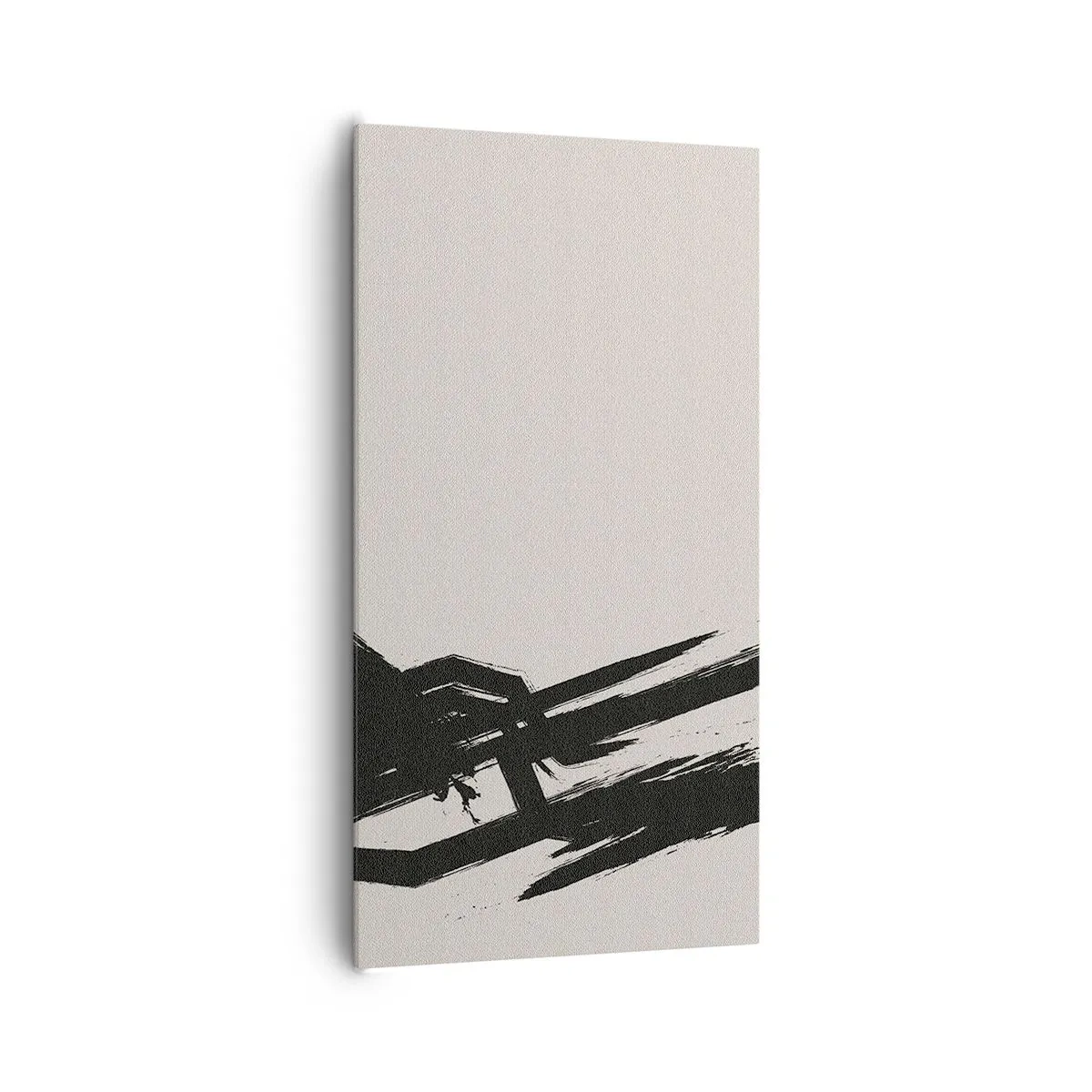 Bild auf Leinwand - Leinwandbild - Unaufhaltsamer Trieb - 65x120 cm