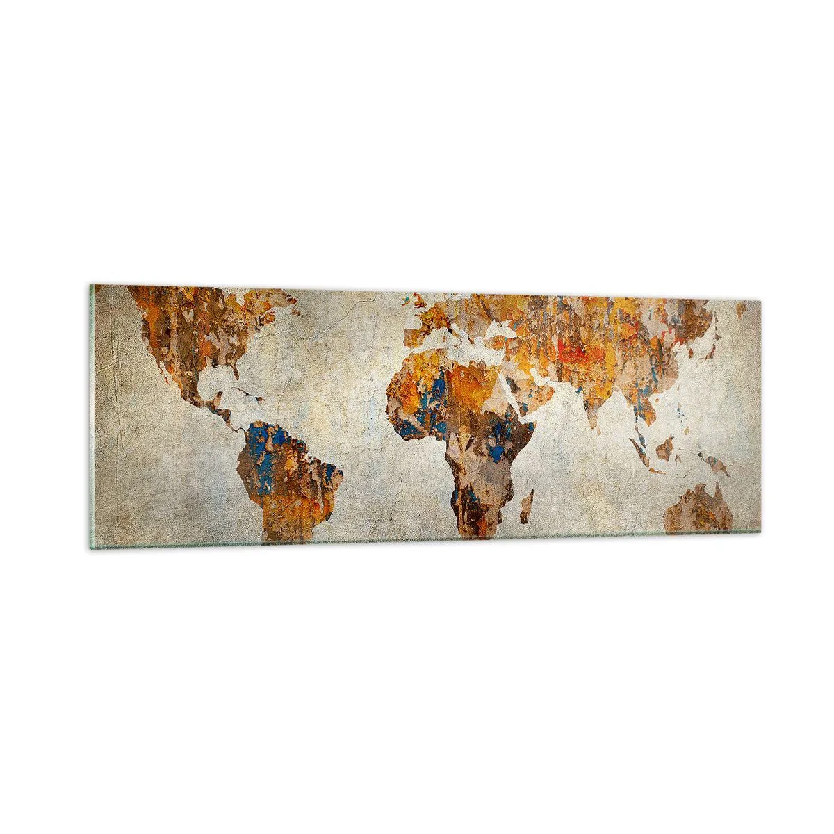 Glasbild - Bild auf glas - Eine wirklich große Welt - 90x30 cm