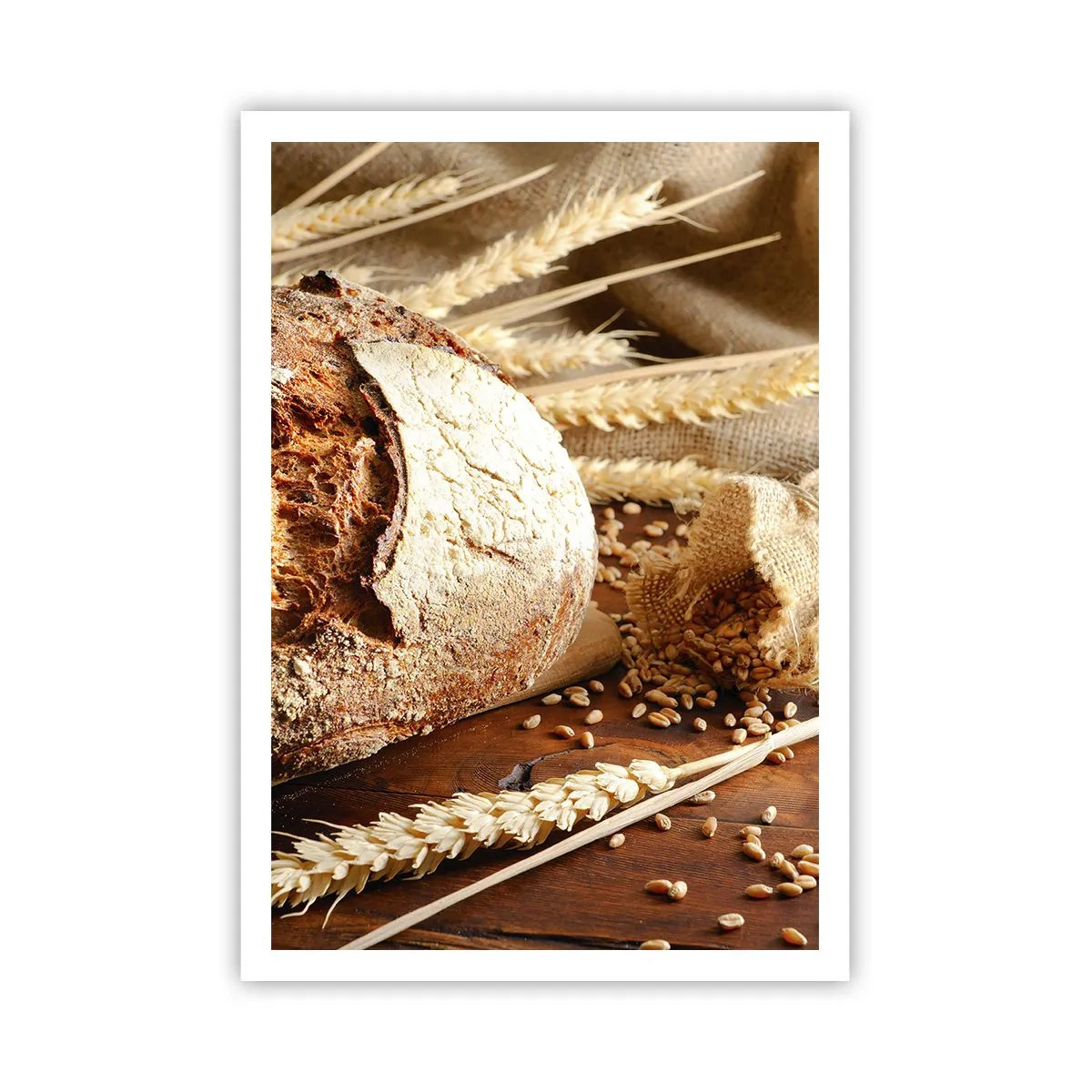 Poster - Appetitanregend, duftend, knackig - 70x100 cm