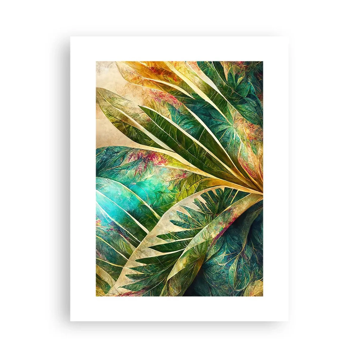 Poster - Farben der Tropen - 30x40 cm