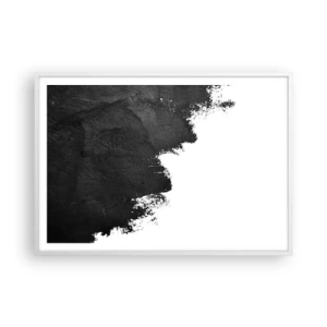 Poster in einem weißen Rahmen - Elemente: Erde - 100x70 cm