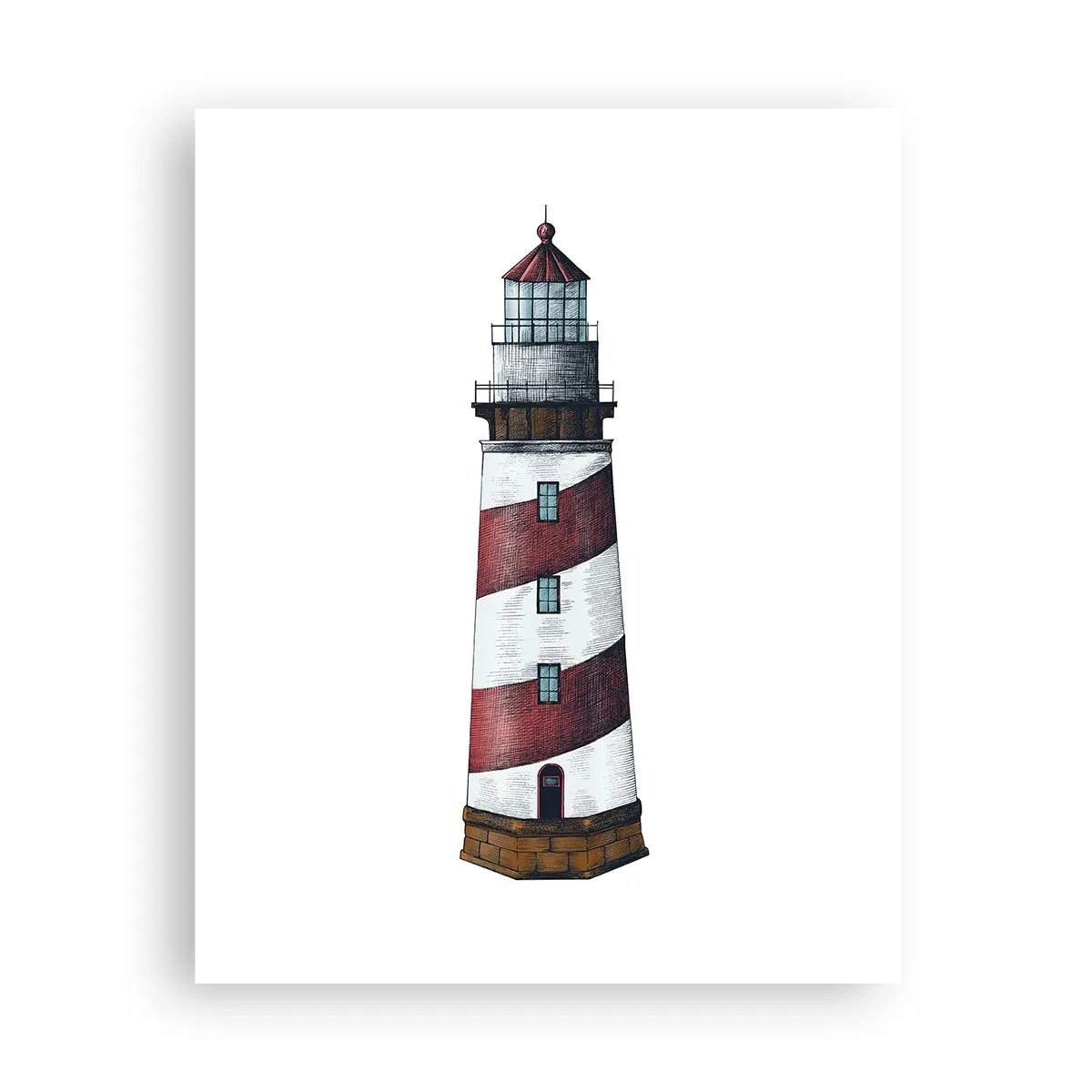 Poster - Immer auf der Hut - 40x50 cm