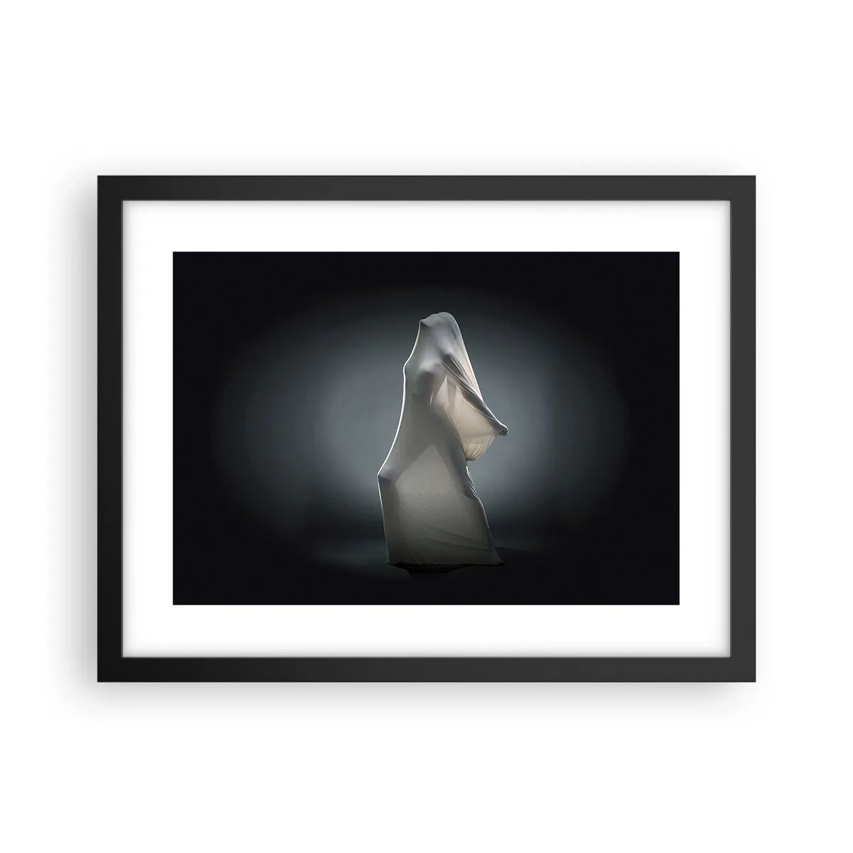 Poster in einem schwarzem Rahmen - Versteckte Wünsche - 40x30 cm