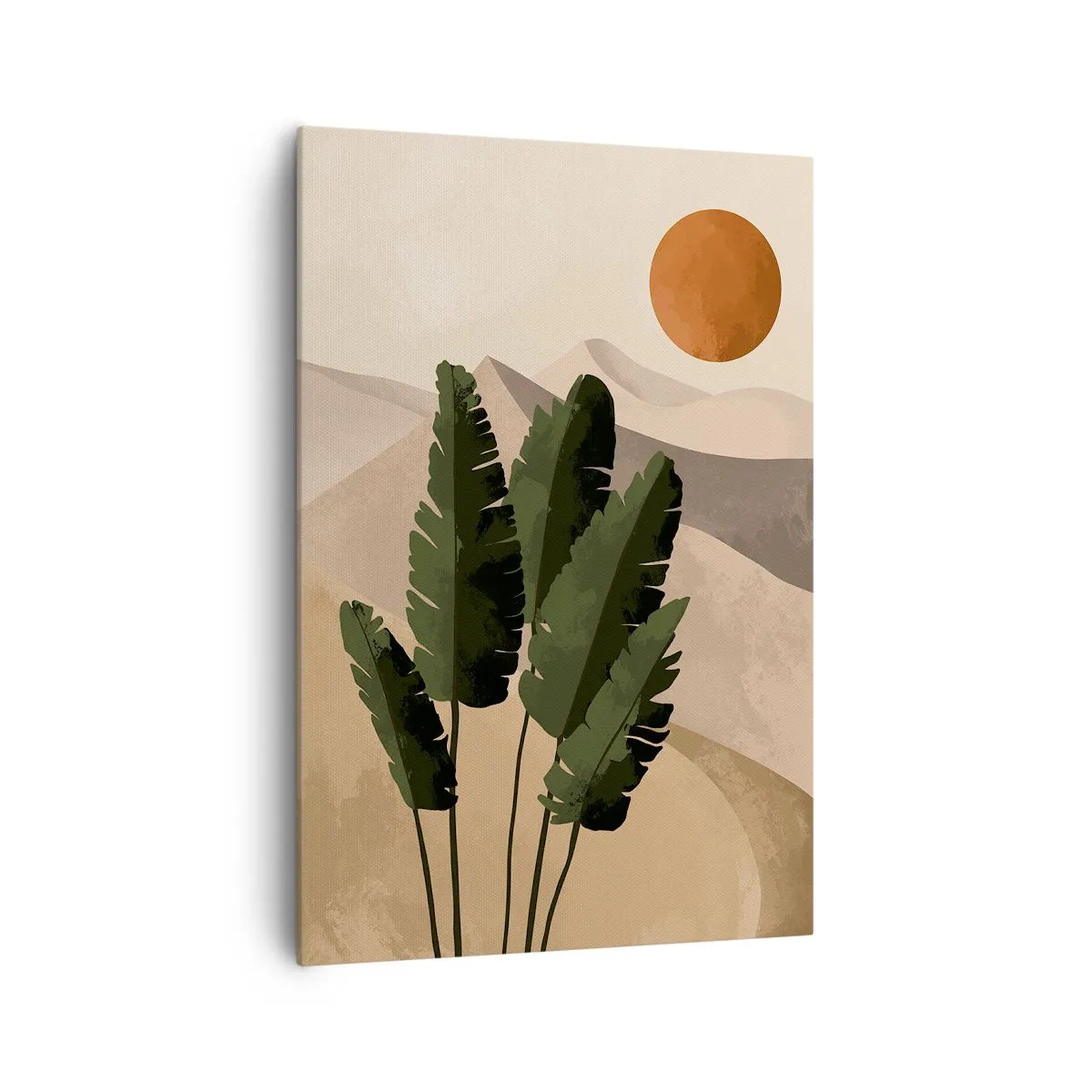 Bild auf Leinwand - Leinwandbild - Der Triumph des Lebens - 70x100 cm