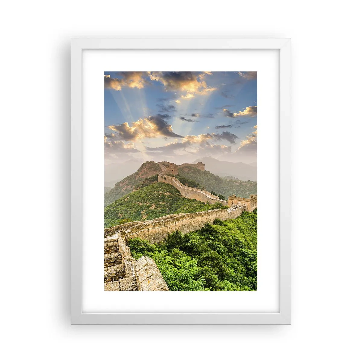 Poster in einem weißen Rahmen - Ewige Größe - 30x40 cm