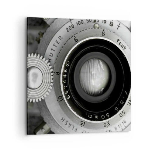 Bild auf Leinwand - Leinwandbild - Eine Story über Hollywood - 60x60 cm