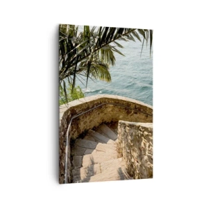 Bild auf Leinwand - Leinwandbild - Unter der Sonne Italiens - 80x120 cm